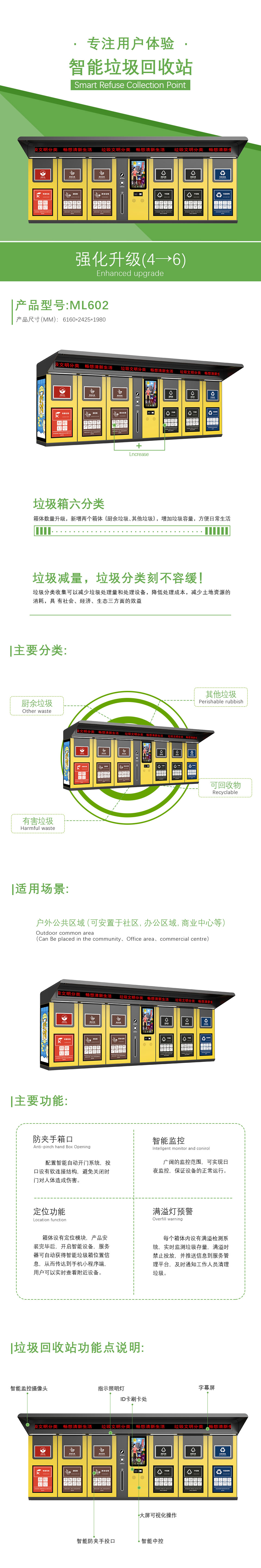 分類(lèi)垃圾回收箱